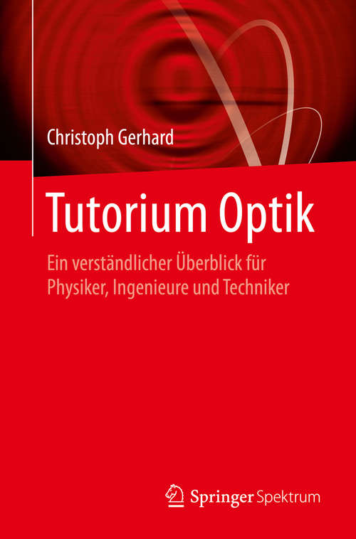 Book cover of Tutorium Optik