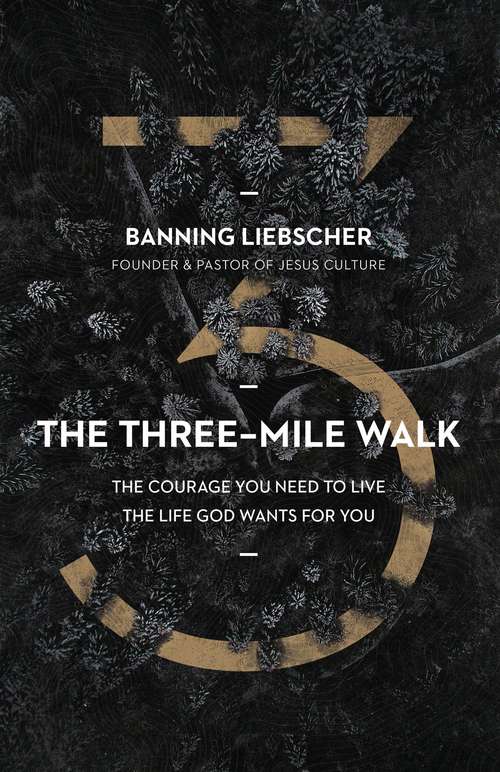 Book cover of The Three-Mile Walk: The Courage You Need to Live the Life God Wants for You