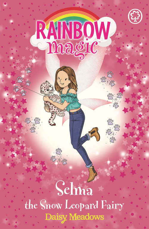 Book cover of Selma the Snow Leopard Fairy: The Endangered Animals Fairies: Book 4 (Rainbow Magic #4)