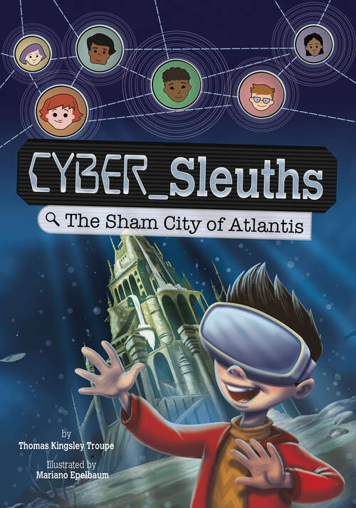 Book cover of The Sham City of Atlantis (Cyber Sleuths Ser.)
