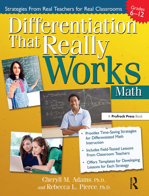 Book cover of Differentiation That Really Works: Math (Grades 6-12)