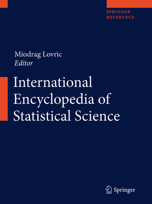 Book cover of International Encyclopedia of Statistical Science