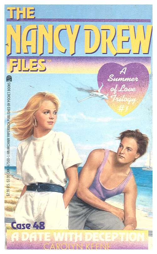 Book cover of A Date with Deception (Nancy Drew Files #48)