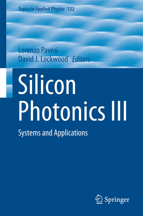 Book cover of Silicon Photonics III