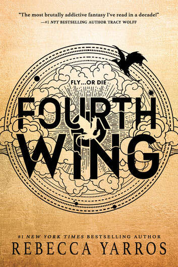 Book cover of Fourth Wing (The Empyrean #1)