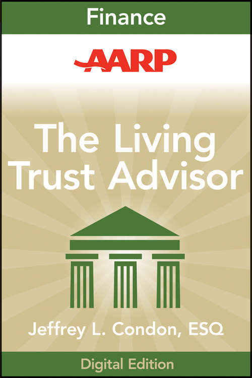 Book cover of AARP The Living Trust Advisor: Everything You Need to Know about Your Living Trust (2)