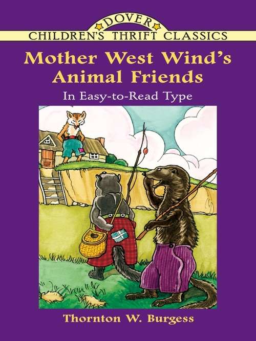Book cover of Mother West Wind's Animal Friends
