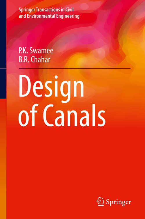 Book cover of Design of Canals