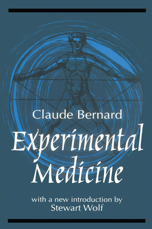 Book cover of Experimental Medicine (2) (Dover Books On Biology Ser.)