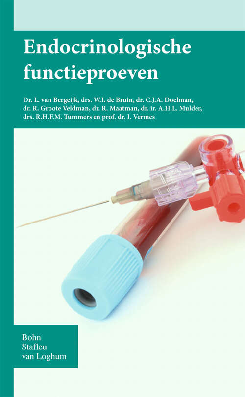 Book cover of Endocrinologische functieproeven