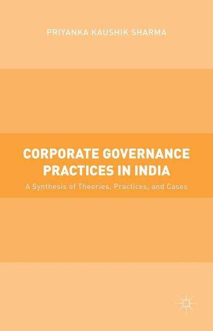 Book cover of Corporate Governance Practices in India