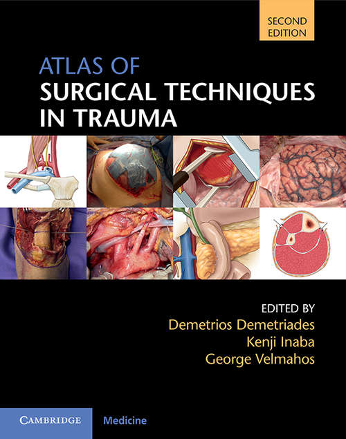 Book cover of Atlas of Surgical Techniques in Trauma (2)