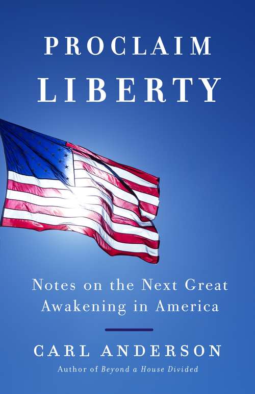 Book cover of Proclaim Liberty: Notes on the Next Great Awakening in America