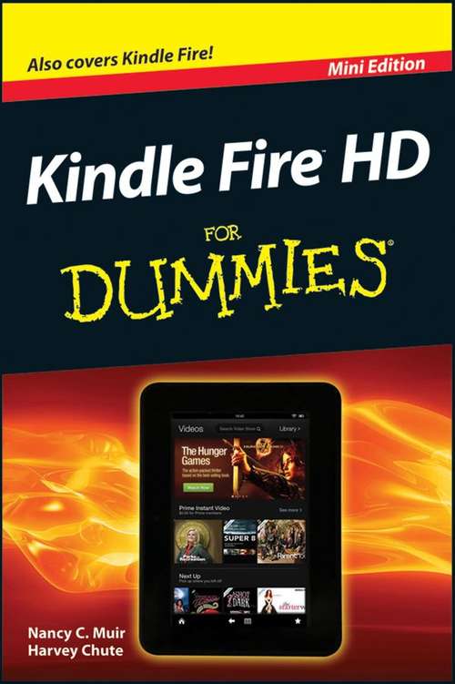 Book cover of Kindle Fire HD For Dummies