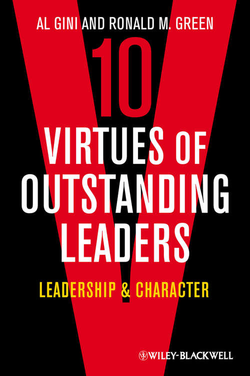 Book cover of Ten Virtues of Outstanding Leaders