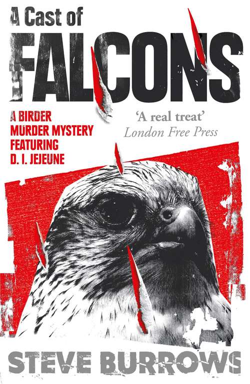 Book cover of A Cast of Falcons: A Birder Murder Mystery (A Birder Murder Mystery #3)