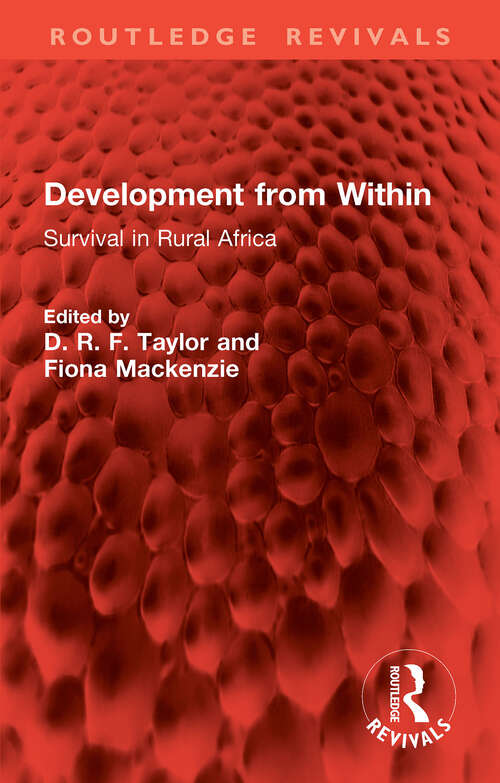 Book cover of Development from Within: Survival in Rural Africa (Routledge Revivals)