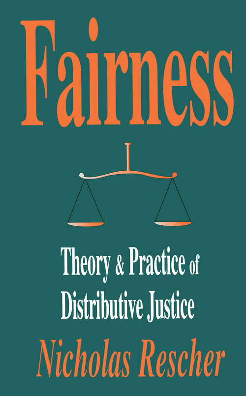 Book cover of Fairness