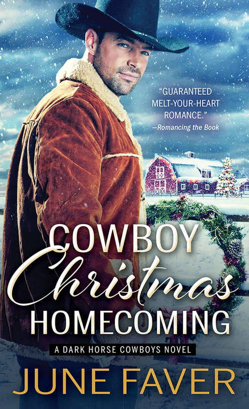 Book cover of Cowboy Christmas Homecoming (Dark Horse Cowboys #4)
