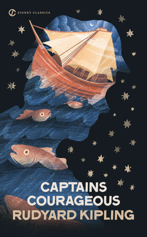 Book cover of Captains Courageous: Large Print
