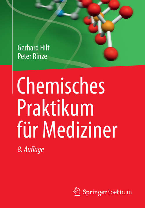Book cover of Chemisches Praktikum für Mediziner (Studienbücher Chemie)