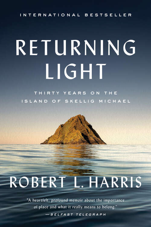 Book cover of Returning Light: Thirty Years on the Island of Skellig Michael