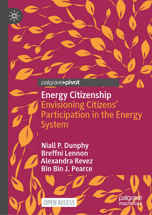 Book cover of Energy Citizenship: Envisioning Citizens’ Participation in the Energy System