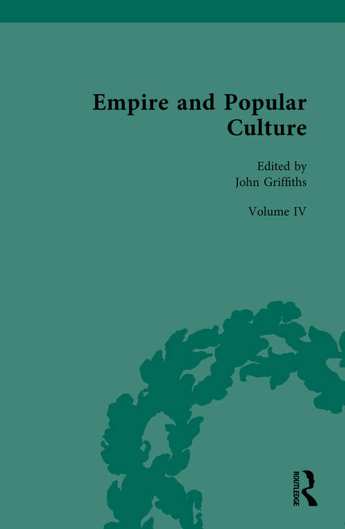 Book cover of Empire and Popular Culture: Volume I