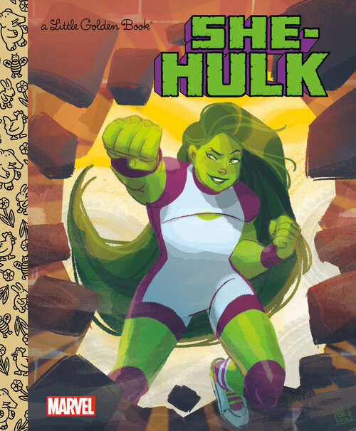 Book cover of She-Hulk Little Golden Book (Little Golden Book)