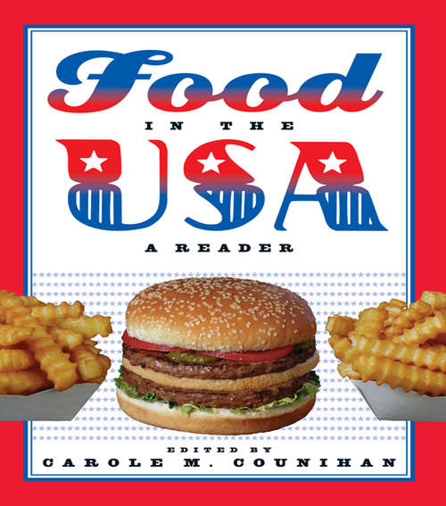 Book cover of Food in the USA: A Reader