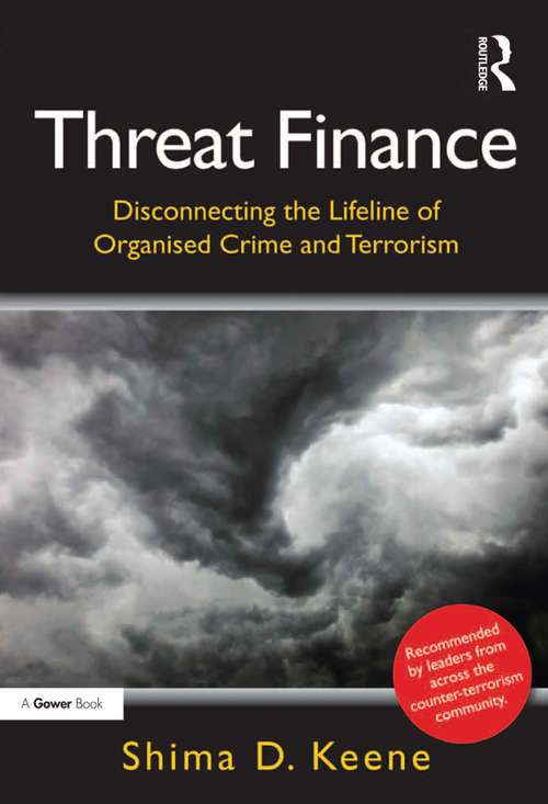 Book cover of Threat Finance: Disconnecting the Lifeline of Organised Crime and Terrorism