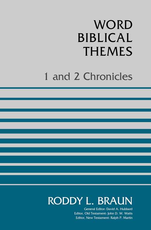 Book cover of 1 and 2 Chronicles (Word Biblical Themes)