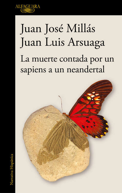 Book cover of La muerte contada por un sapiens a un neandertal