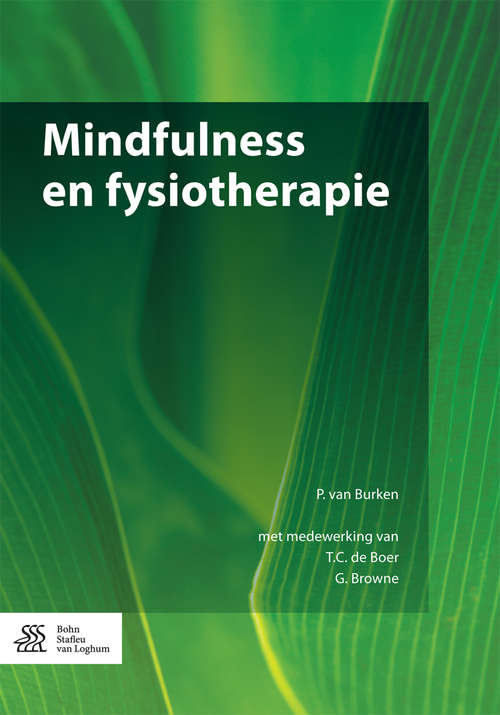 Book cover of Mindfulness en fysiotherapie