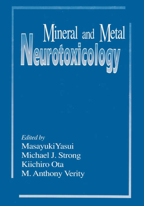 Book cover of Mineral and Metal Neurotoxicology