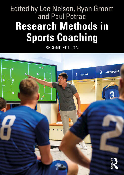 Book cover of Research Methods in Sports Coaching