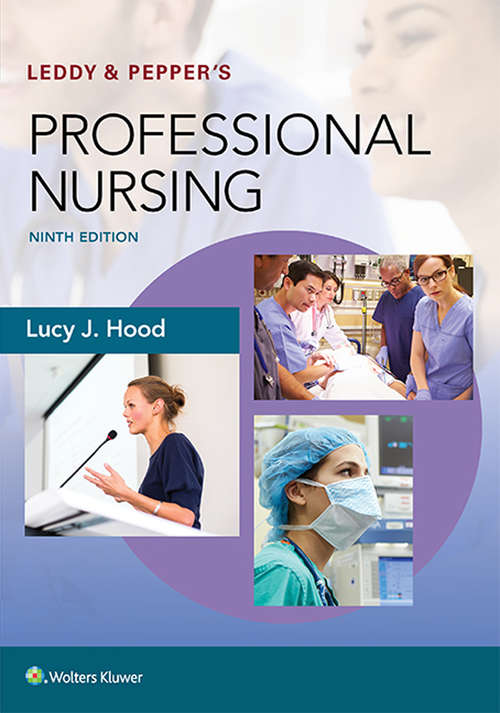 Book cover of Leddy & Pepper’s Professional Nursing (9)