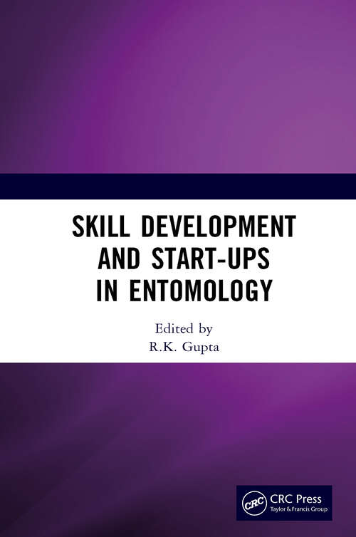 Book cover of Skill Development and Start-Ups in Entomology