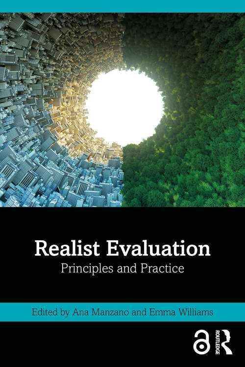 Book cover of Realist Evaluation: Principles and Practice