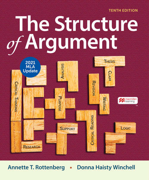 Book cover of The Structure of Argument with 2021 MLA Update (Tenth Edition)