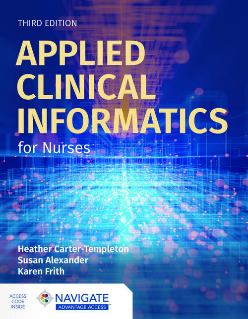 Book cover of Applied Clinical Informatics for Nurses