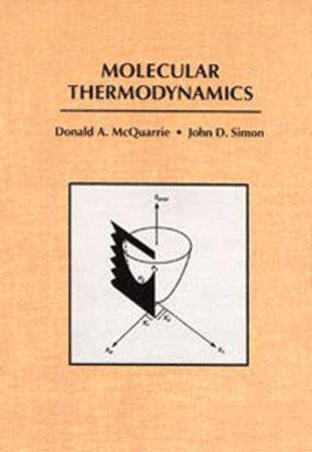 Book cover of Molecular Thermodynamics