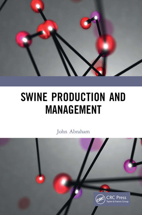 Book cover of Swine Production and Management