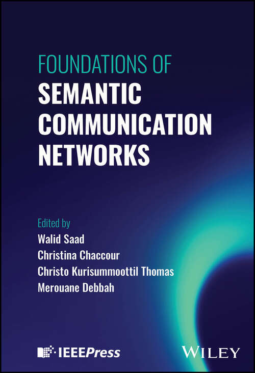 Book cover of Foundations of Semantic Communication Networks