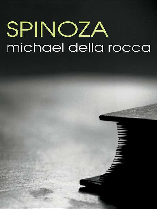 Book cover of Spinoza: Critical Essays On Descartes, Spinoza And Leibniz (The Routledge Philosophers)