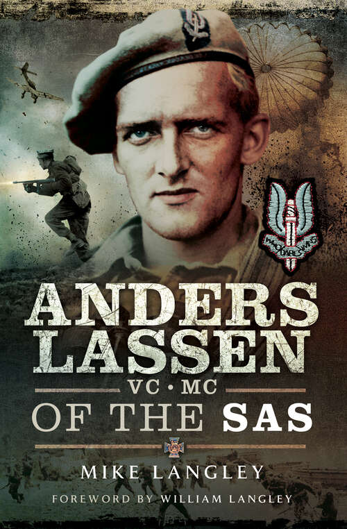 Book cover of Anders Lassen VC, MC, of the SAS