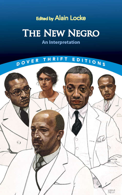 Book cover of The New Negro: An Interpretation (Dover Thrift Editions)