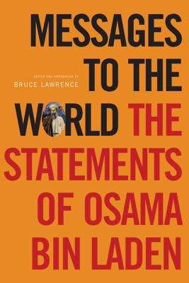 Book cover of Messages to the World: The Statements of Osama Bin Laden