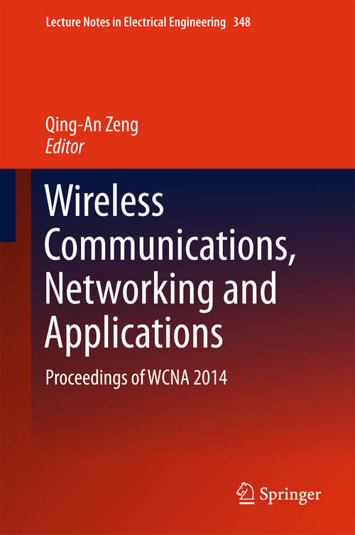 Book cover of Wireless Communications, Networking and Applications