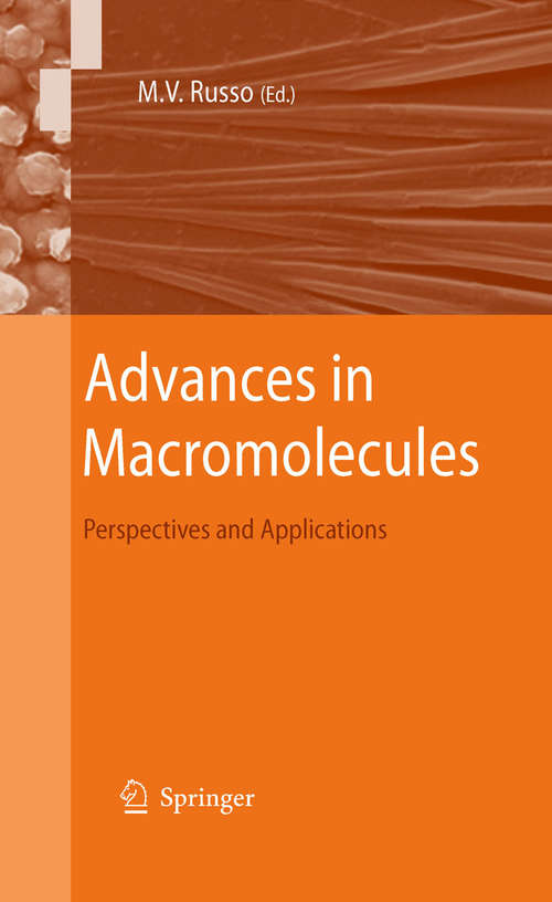 Book cover of Advances in Macromolecules: Perspectives and Applications